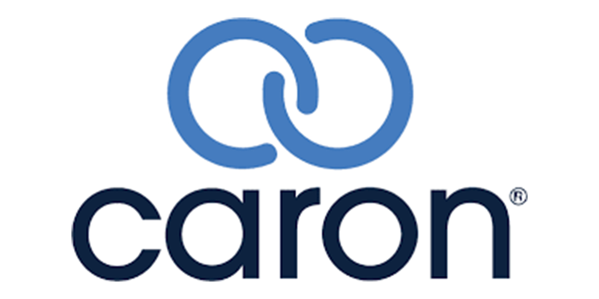 A logo of caron is shown.