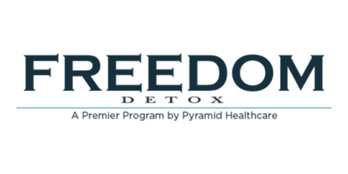 A logo for the freedom detox program.