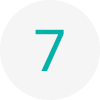 A white circle with the number seven in it.